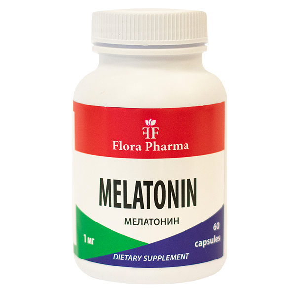 MELATONIN – Nahrungsergänzungsmittel, 60 Kapseln, 1 mg – verbessert den Schlaf