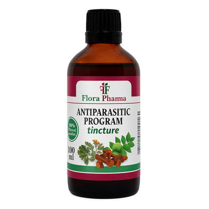 Antiparasitäres Programm – Tinktur 100 ml – tötet Parasiten, Bakterien und Pilze