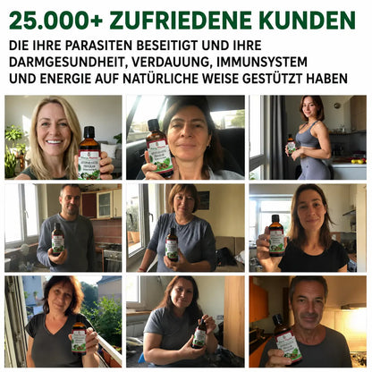 Antiparasitäres Programm – Tinktur 100 ml – tötet Parasiten, Bakterien und Pilze