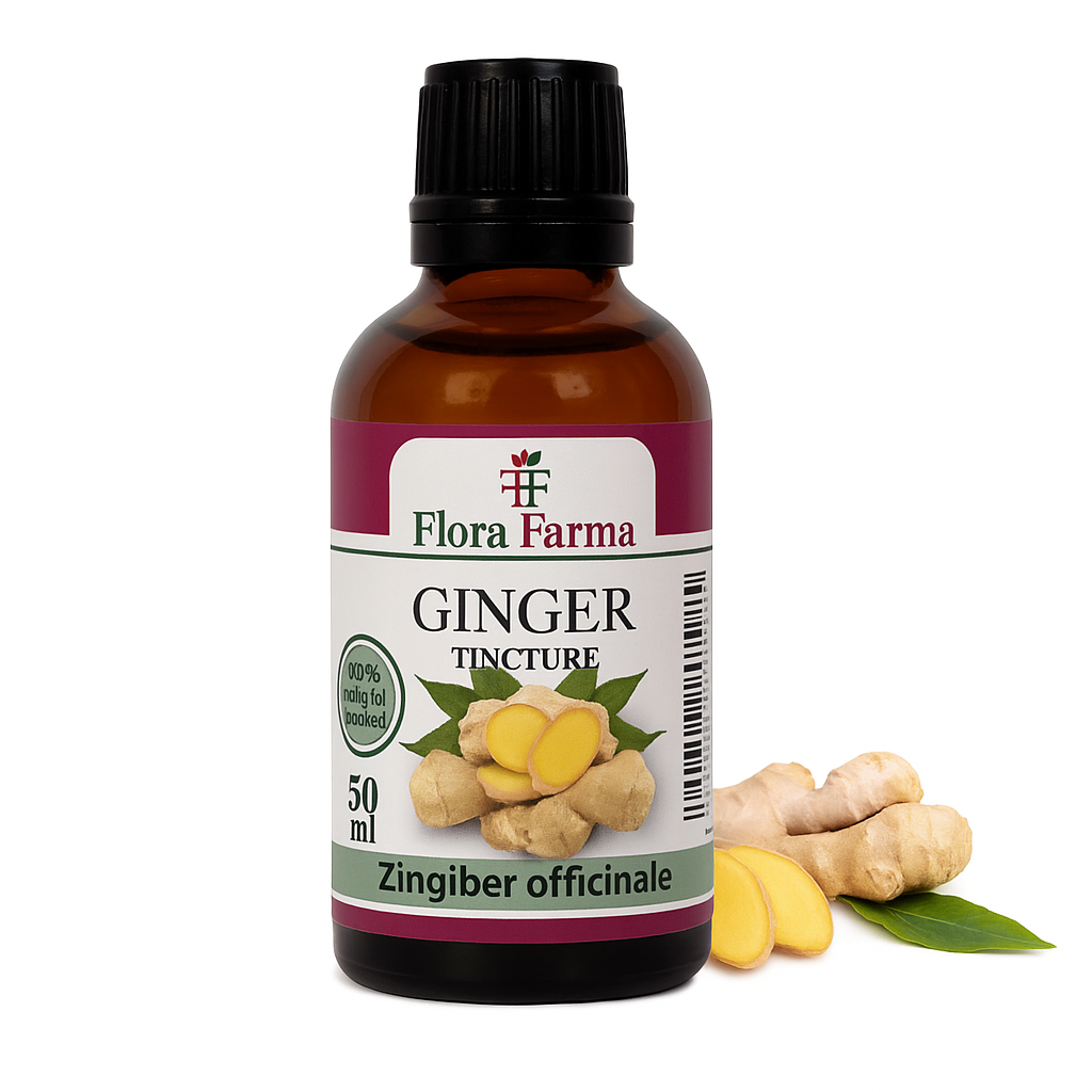 Ingwer – Tinktur 50 ml - für Energie, Immunität und gute Verdauung